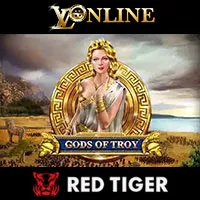 slot Gods Of Troy Red Tiger